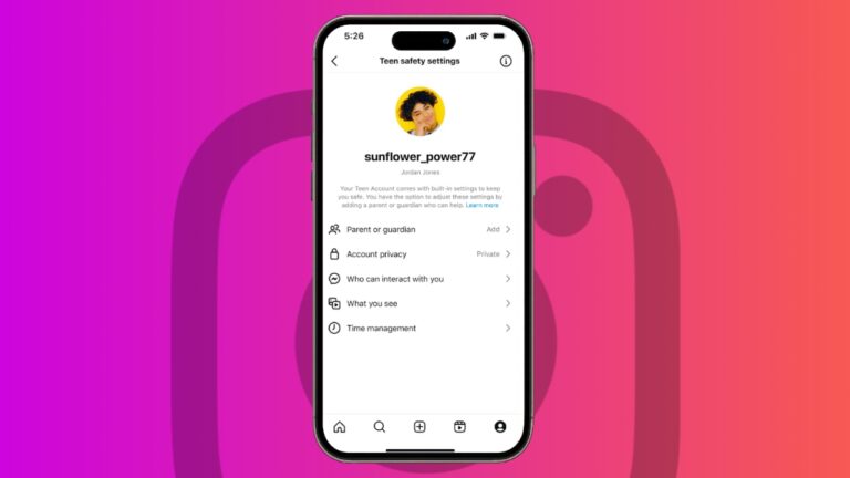 Set up Instagram Teen Account